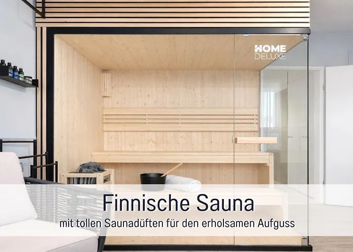 Stadtdomizil Mit Sauna Und Parkplatz 아파트